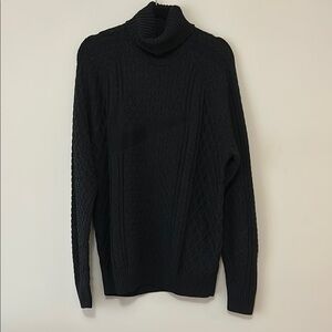 Nike Black Turtleneck Sweater Size Medium